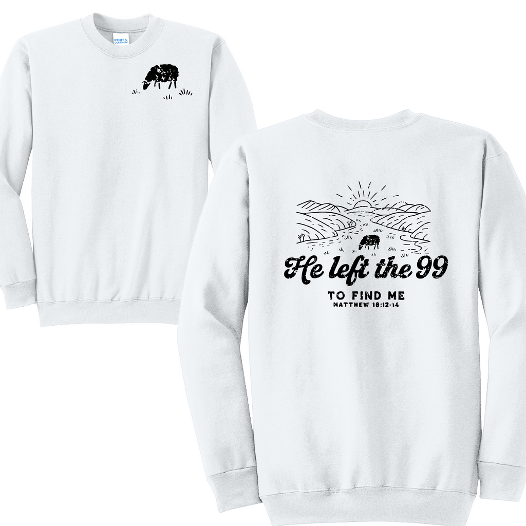 SHEEP - Port & Co™ Core Fleece Pullover Crew Neck Sweatshirt